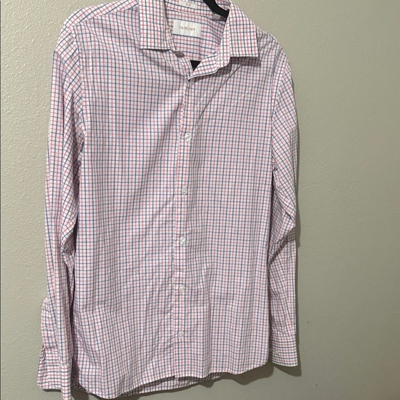 Fairlane Other - Classic Pink Checkered Men's Shirt